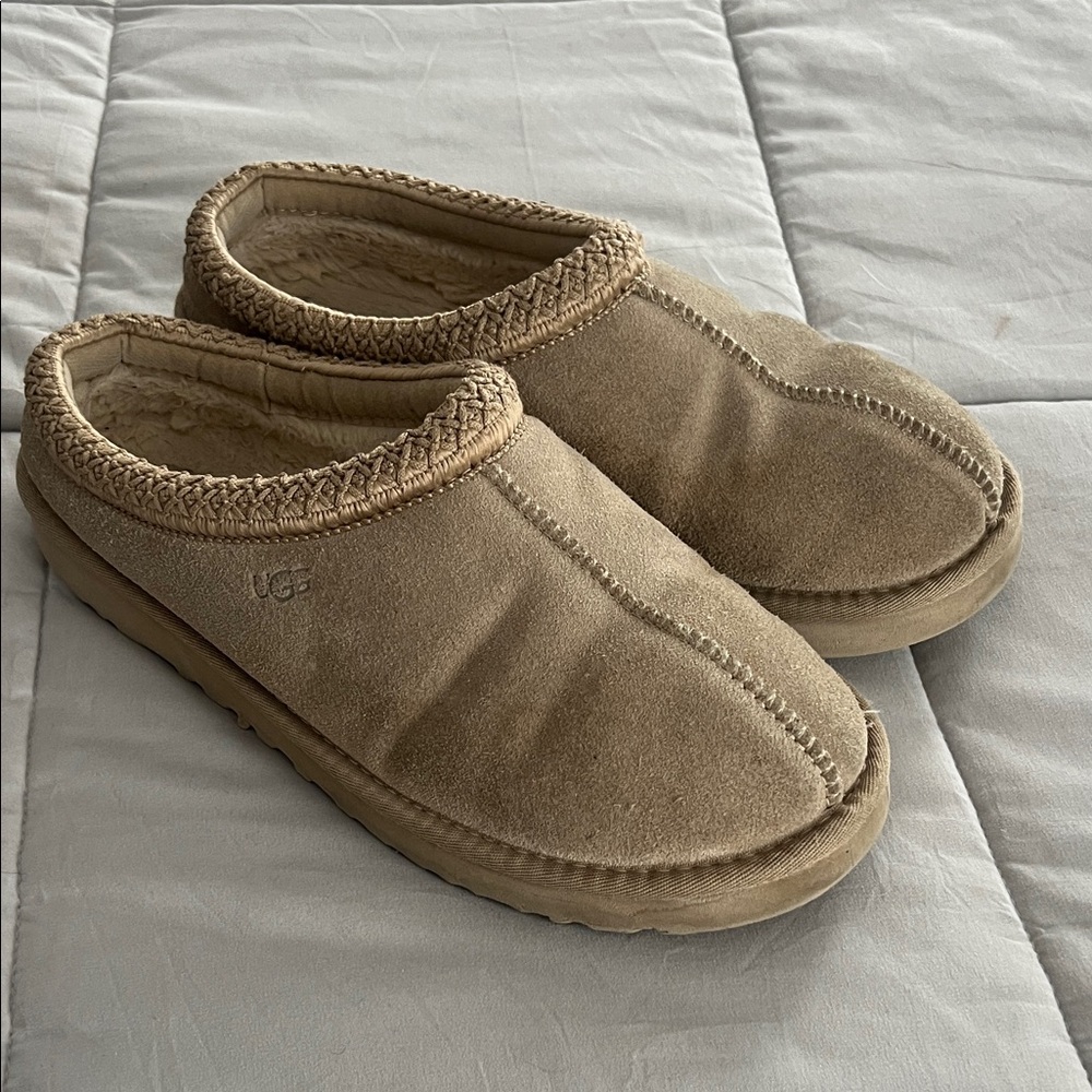 UGG Beige Slip-On Loafers